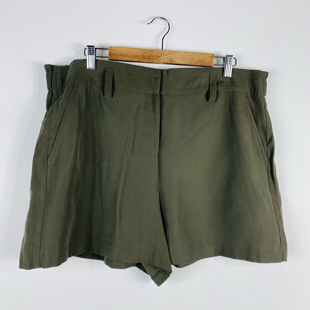 Apt. 9 Size XL Mid Rise Shorts Olive Green